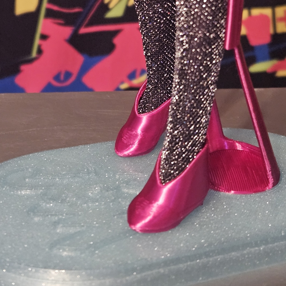 Jem and the Holograms Doll Boots 3D Print Reproduction